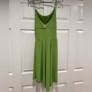 Lime Green mini dress